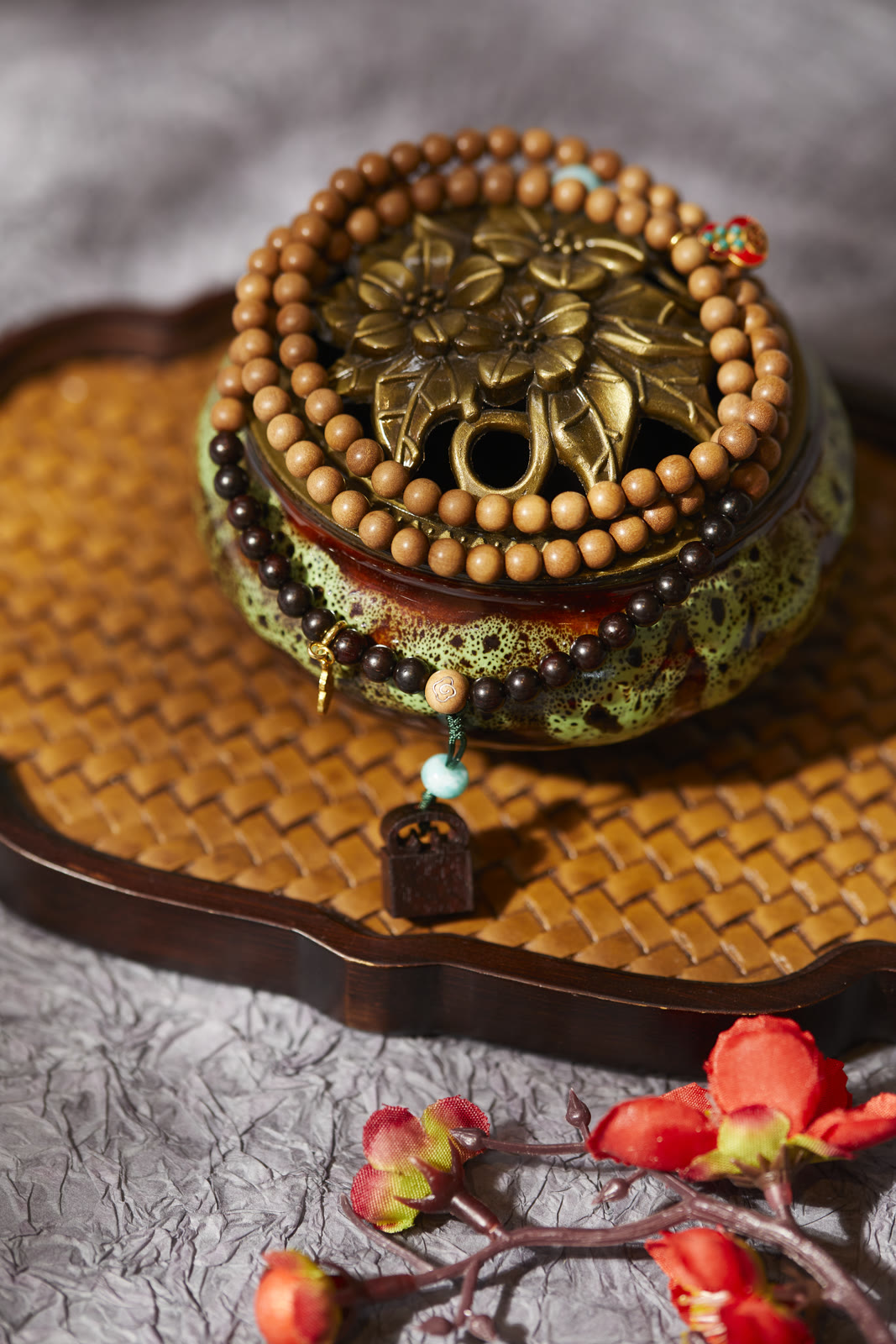 Laoshan Sandalwood Mala Beads - First Encounter