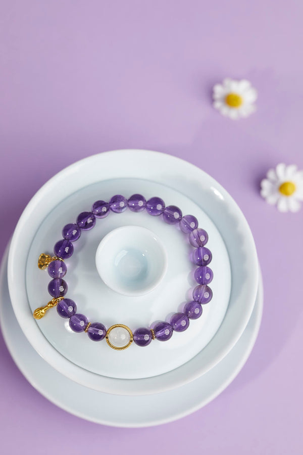 Amethyst Bracelet | Quiet Light Gemstone Jewelry