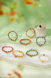 Eight Zodiac Guardians Incense Ash Bracelet