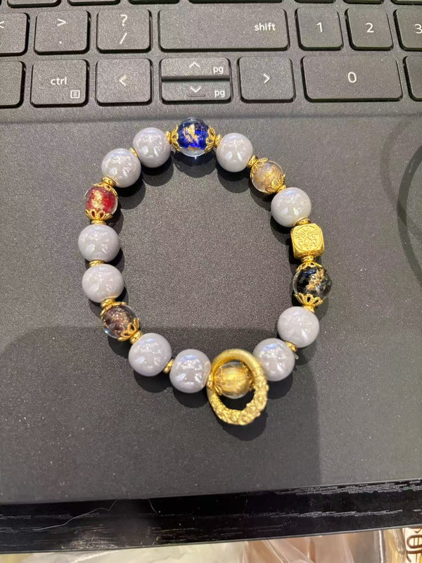 Radiant Journey Beaded Blessing Bracelet