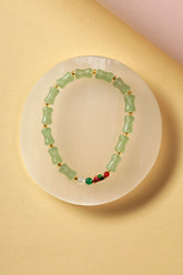 Lucky Koi Tri-Color Agate Fortune Bracelet