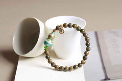 Mindful Moment Beaded Blessing Bracelet – Image 1