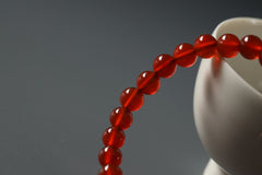 Red Agate Blessing Bracelet - SCHMN0004