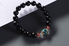 Purple Sandalwood Blessing Bracelet - SCZGT0040