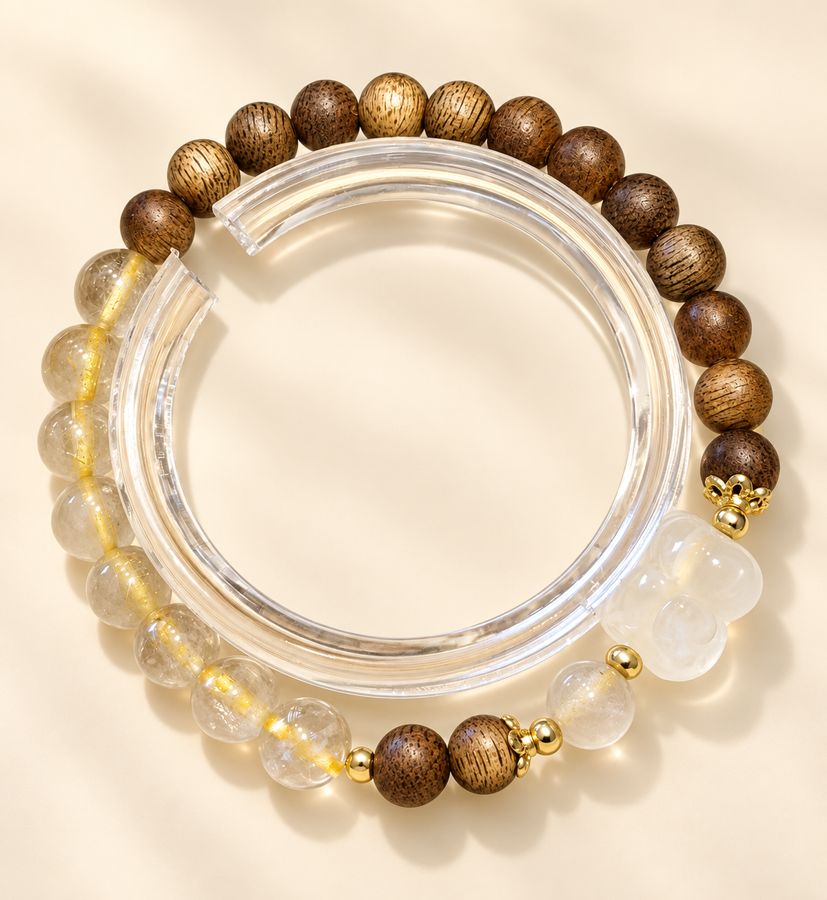 Balanced Heart Beaded Bracelet | Thoughtful Gift — product image 1