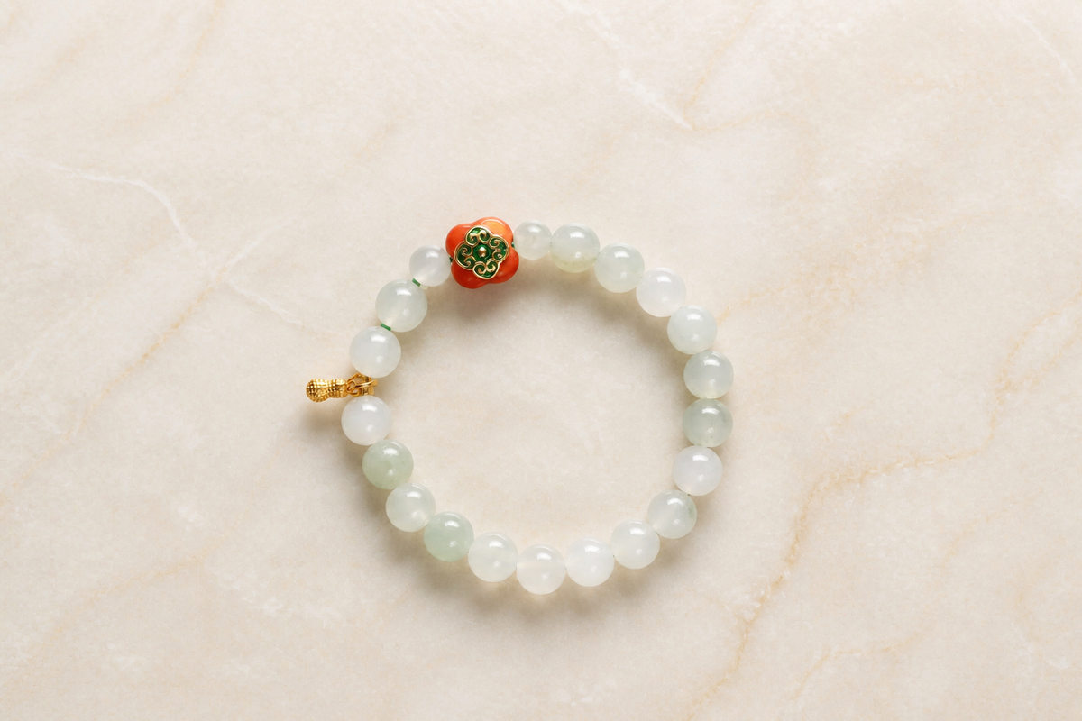 Cloisonne fortune bracelet