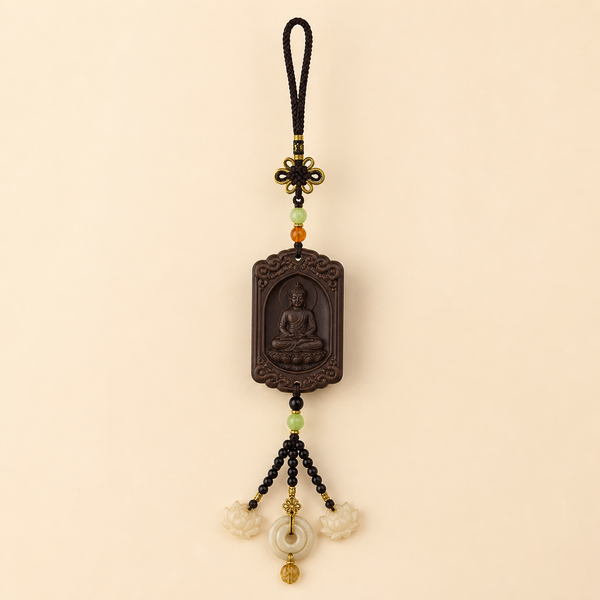 Grounded Path Travel Blessing Car Charm