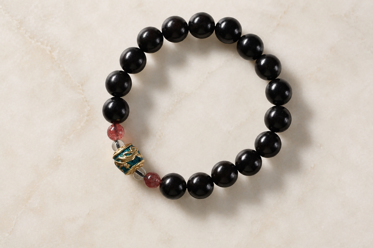 Purple sandalwood blessing bracelet