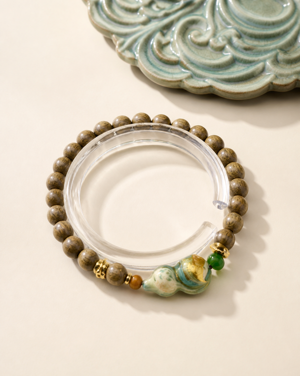 Green Sandalwood Bracelet - Style DQ0292
