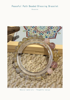 Peaceful Path Beaded Bracelet | Meaningful Gift — product detail