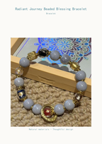 Radiant Journey Beaded Blessing Bracelet — product detail
