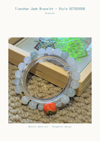 Tianshan Jade Bracelet - Style SCTSC0008 - product detail