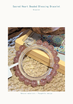 Pink Crystal Beaded Bracelet — product detail