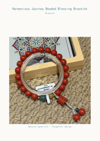 Harmonious Journey Beaded Blessing Bracelet — product detail