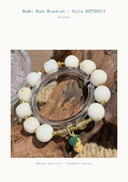 White Bead Pineapple Charm Bracelet | Style SCPTG0013 — product detail