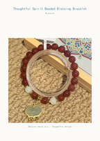 Thoughtful Spirit Beaded Bracelet | Meaningful Gift — product detail