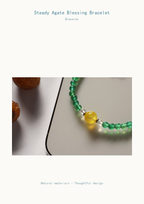 Steady Agate Bracelet | Meaningful Gift — product detail