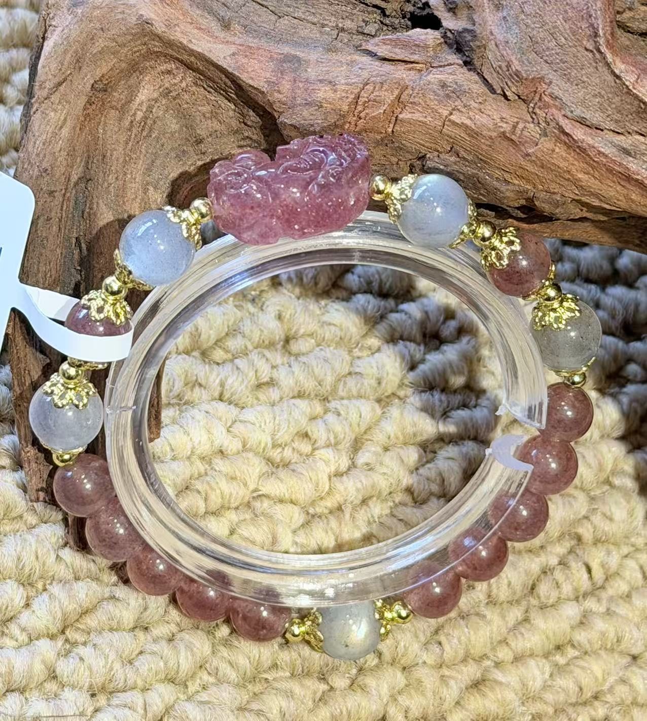 Quiet Heart Beaded Blessing Bracelet – Image 2