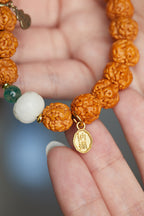Vajra Bodhi Seed Bracelet | Textured Mindful Beads — product image 2