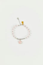 Peach Blossom Rose Quartz Love Bracelet product view