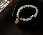 Tianshan Jade Blessing Bracelet - alternate angle