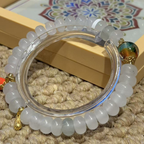 Tianshan Jade Bracelet - Style SCTSC0004 - product detail image 8