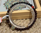 Indian Rosewood Bracelet - Style XYZT0532 - alternate angle