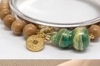 Fortune Wheel Green Sandalwood Gourd Bracelet - Product image 2