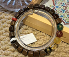 Green Sandalwood Bracelet - Style LT0021 - alternate angle