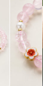 Rose Quartz Bracelet | Soft Blush Gemstone Jewelry - Product image 7