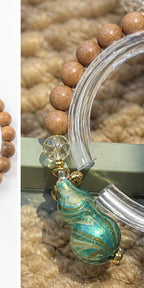 Laoshan Sandalwood Gourd Bracelet - Product image 2