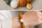 Vajra Bodhi Seed Bracelet | Textured Mindful Beads — product detail