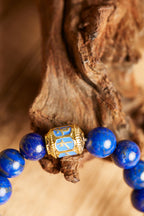 Twelve Zodiac Lapis Symbol Bracelet product view