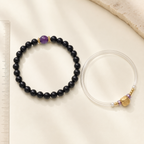 Purple Sandalwood Bracelet - Style SCZGT0042 - Product image 3