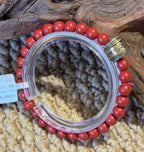 Cinnabar Beaded Bracelet | Traditional Gift — product image 2