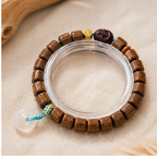 Abundance & Peace Green Sandalwood Bracelet - Product image 2