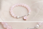 Rose Quartz Peach Blossom bracelet product image