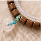 Abundance & Peace Green Sandalwood Bracelet - Product image 3