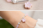 Rose Quartz Peach Blossom bracelet product image