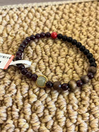 Mountain Hues Sandalwood Garnet Bracelet – Image 2