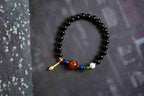 Black Beaded Bracelet | Style XYZT0458 — product image 3