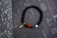 Grounded Moment Beaded Blessing Bracelet – Image 1