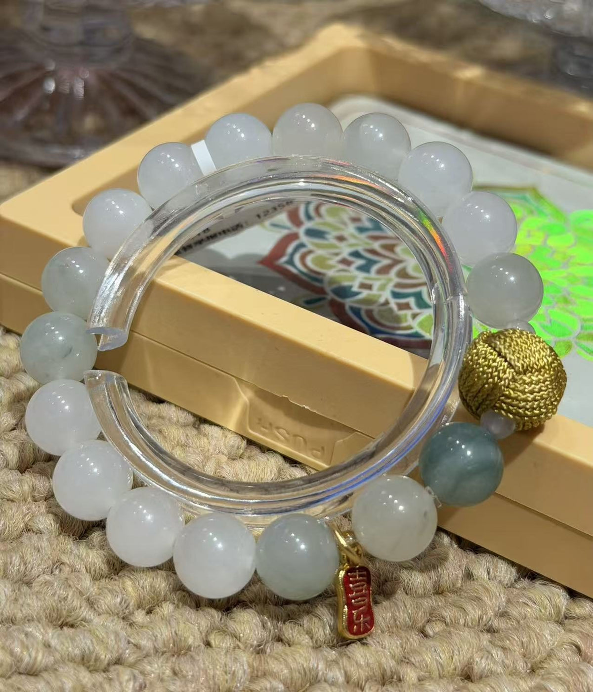Warm Journey Beaded Blessing Bracelet – Image 2