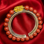 Red Beaded Pixiu Bracelet - 15-gpt-macro