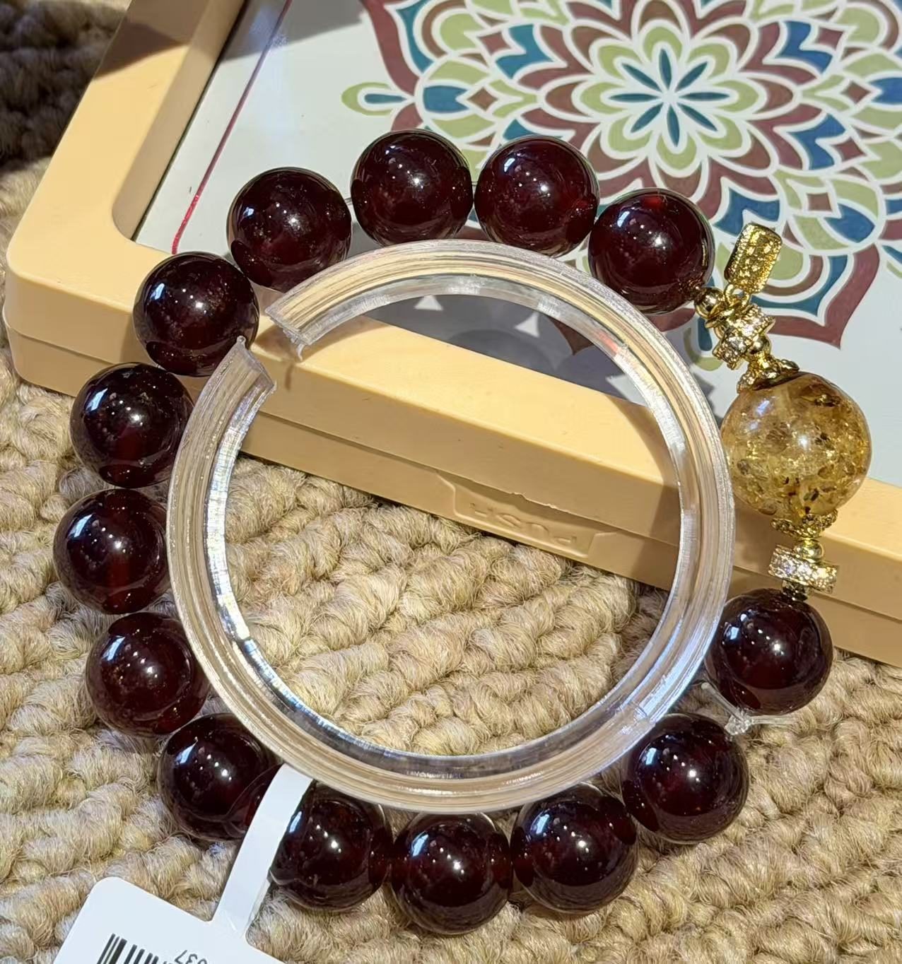 Gentle Heart Beaded Blessing Bracelet – Image 1