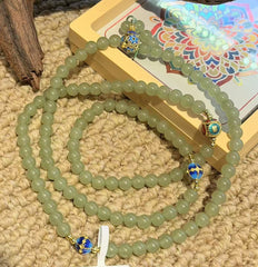 Serene Path Beaded Blessing Bracelet – Image 1