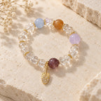 Meaningful Path Beaded Bracelet - studio image