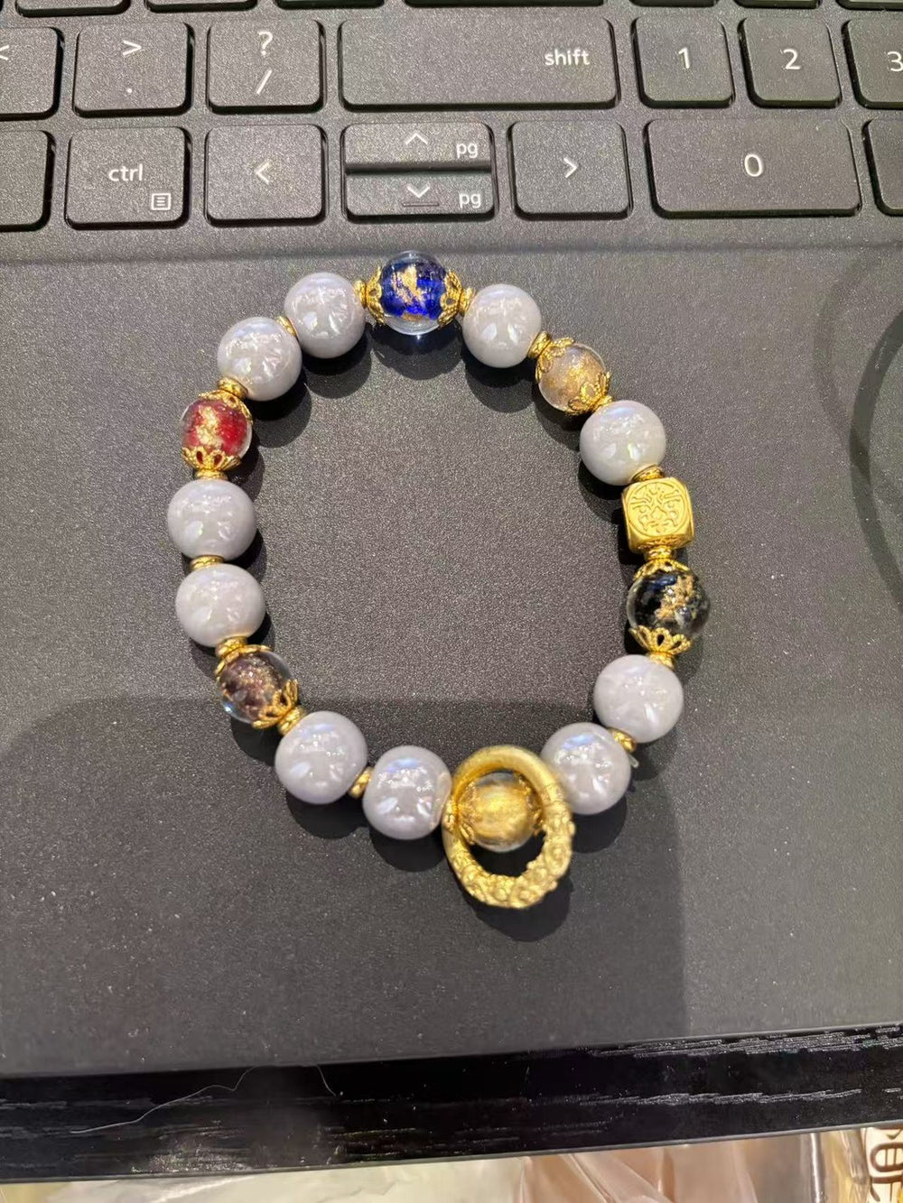 Radiant Journey Beaded Blessing Bracelet – Image 1