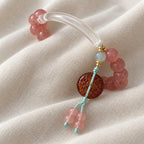 Gentle Path Beaded Blessing Bracelet - studio image