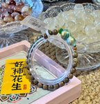 Fortune Wheel Green Sandalwood Gourd Bracelet – Image 3